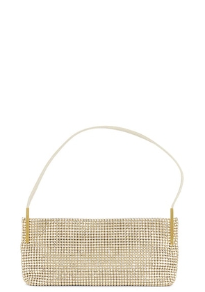 saint laurent Saint Laurent Small Suzanne Shoulder Bag in Crystal Silver Shade - Beige. Size all.