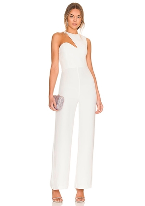 Amanda Uprichard x REVOLVE Gilda Jumpsuit in White. Size XS.