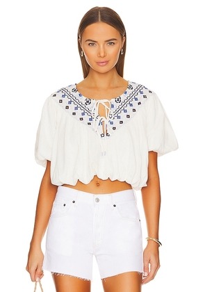 Free People Joni Top in Ivory. Size L, S, XS.