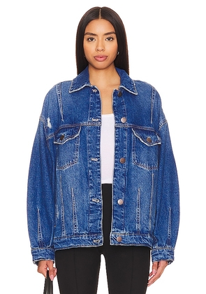 Free People x We The Free All In Denim Jacket in Blue. Size S, XS.