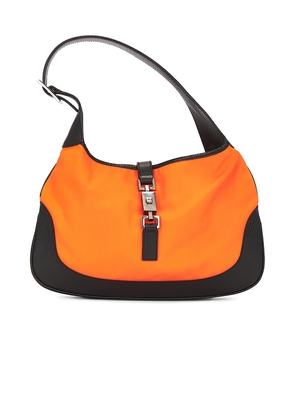 FWRD Renew Gucci Jackie Shoulder Bag in Orange.