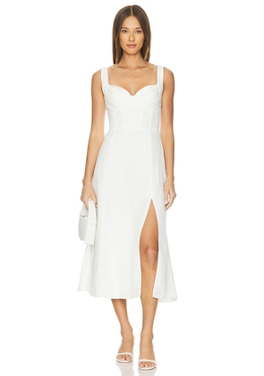 ASTR the Label Estella Dress in White. Size S, XS.