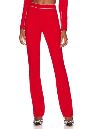 Lovers and Friends Catalina Pant in Red. Size L, XXS.