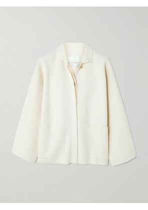 Lauren Manoogian - Oversized Pima Cotton Jacket - White - 1,2