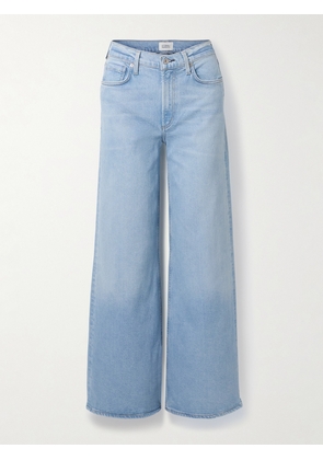 Citizens of Humanity - Loli Mid-rise Wide-leg Jeans - Blue - 23,24,25,26,27,28,29,30,31,32