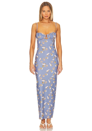 Montce Swim Petal Long Slip Dress in Lavender. Size XS.