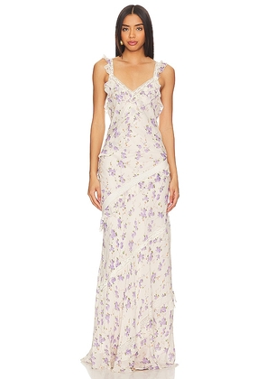 LoveShackFancy Radiance Dress in Lavender. Size M, XL.