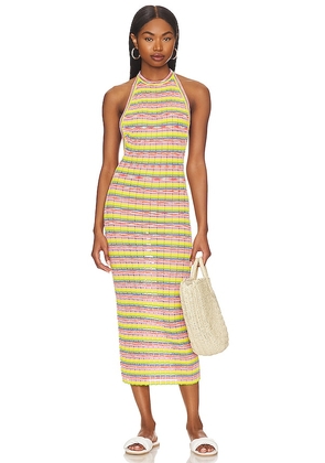 Solid & Striped Kelly Dress in Yellow. Size XL.