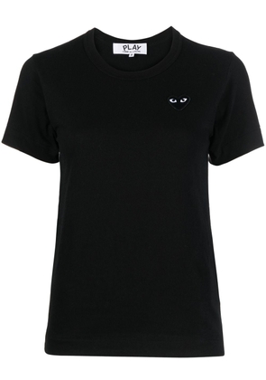 Comme Des Garçons Play heart logo T-shirt - Black