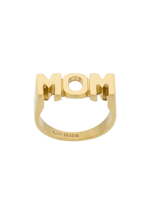 Maria Black Mom ring - Metallic