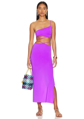 Baobab x REVOLVE Cala Top And Skirt Set in Purple. Size XL.