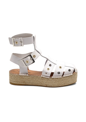 Free People Gable Glad Espadrille in White. Size 10, 11, 6, 7, 9.