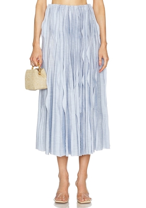 Cult Gaia Jaylin Skirt in Baby Blue. Size M, S, XS.