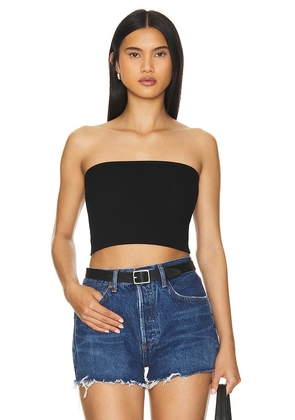 AGOLDE May Tube Top in Black. Size M, S, XL, XS.