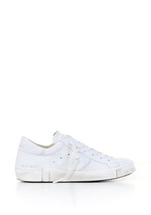 Philippe Model Prsx Basic Sneaker In Leather