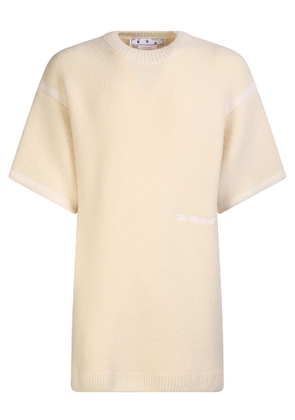 Off-White Micro Bouclã© Knit T-Shirt