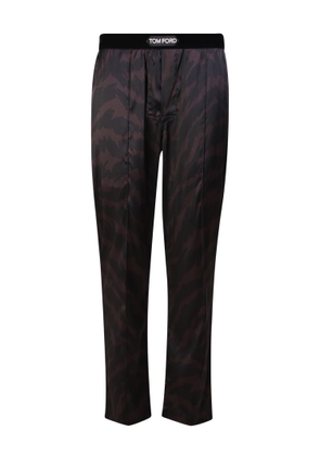 Tom Ford Patterned Silk Pajama Pants