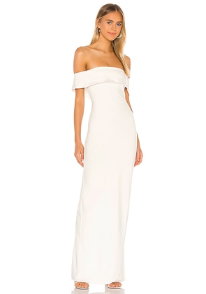 Lovers and Friends Galleria Gown in White. Size S, XL, XS.