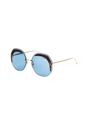 Fendi Eyewear Ff 0358 - Gold Sunglasses