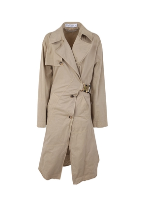 J.w. Anderson Twisted Buckle Trench Coat