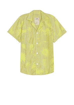 OAS High Road Cuba Terry Shirt in Yellow - Yellow. Size S (also in ).