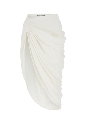 Alexander Wang White Cotton Skirt