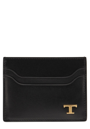 Tod's Leather Card Holder With Logo