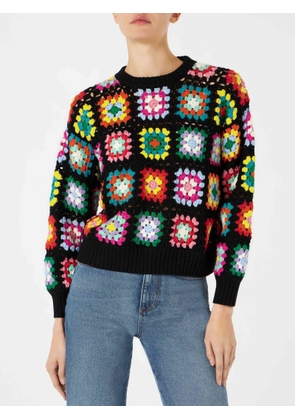 Mc2 Saint Barth Woman Multicolor Crochet Sweater