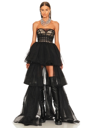 NBD Paula Gown in Black. Size XXS.