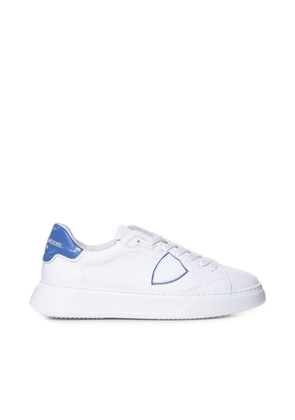 Philippe Model Sneakers With Blue Heel