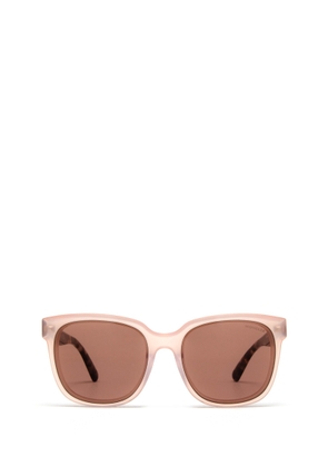 Moncler Eyewear Ml0198 Shiny Pink Sunglasses
