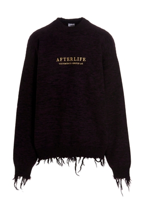 Vetements Afterlife Sweater