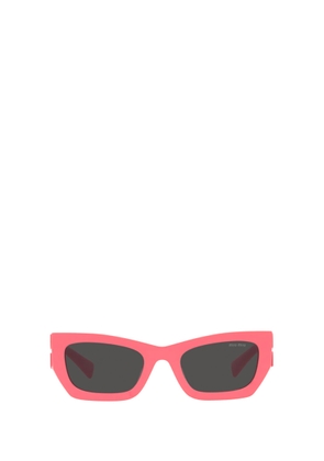Miu Miu Eyewear Mu 09Ws Dark Pink Sunglasses