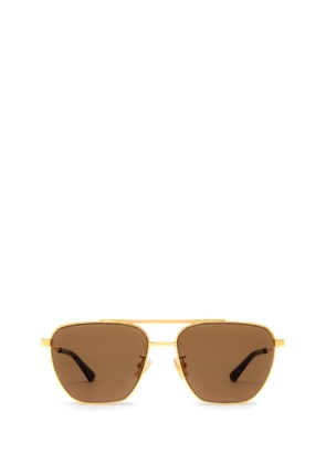 Bottega Veneta Eyewear Bv1236S Gold Sunglasses