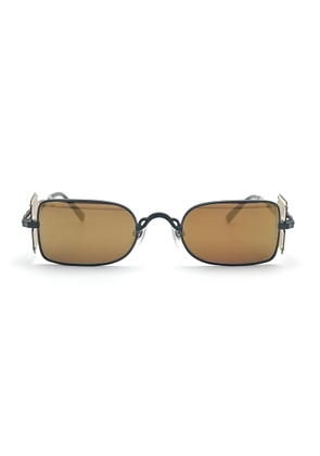 Matsuda 10611H - Matte Black / Brushed Gold Sunglasses