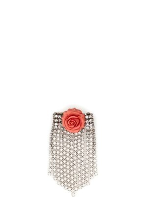 Alessandra Rich Rose Crystal Bracelet