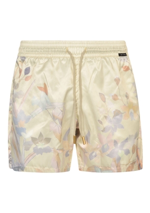 Etro Drawstring Waist Floral Shorts