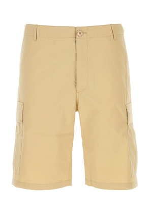 Kenzo Beige Cotton Bermuda Shorts