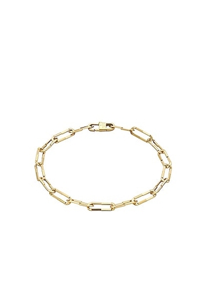 Gucci Link To Love Bracelet in Yellow Gold - Metallic Gold. Size all.