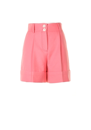 See By Chloé Pink High-Waisted Shorts