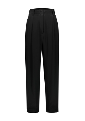Rochas Pagged High-Waisted Trousers