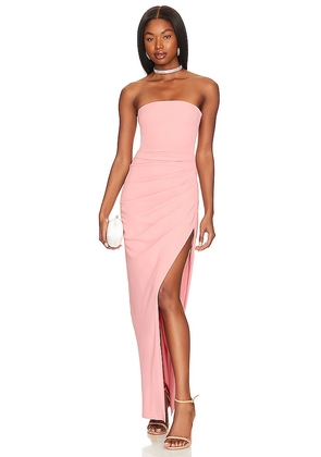 Lovers and Friends Chrisley Gown in Pink. Size XL.