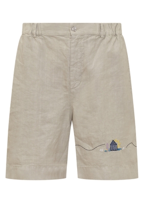 Nick Fouquet Shorts With Embroidery