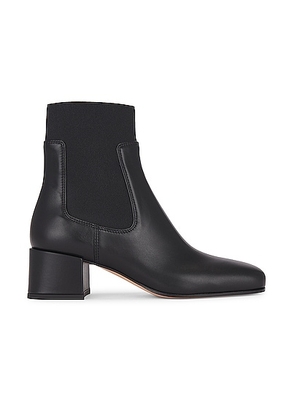 Gianvito Rossi Holmes Vitello Glove Boots in Black - Black. Size 36.5 (also in 37, 37.5, 40, 41).