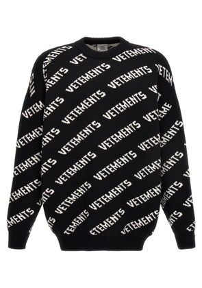Vetements Monogram Sweater