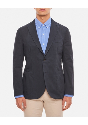 Boglioli Single-Breasted Jacket In Stretch Cotton Twill, 2 Buttons
