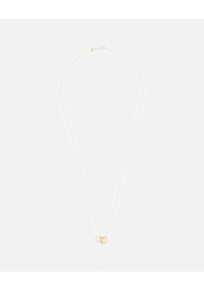 Aliita 9Kt Gold With Diamond Nubecita Necklace