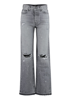 Amiri 5-Pocket Straight-Leg Jeans