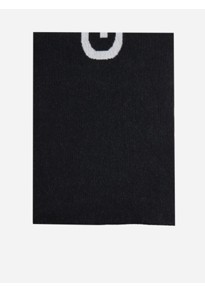 Givenchy 4G And Logo Wool And Cashmere Scarf