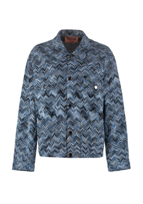Missoni Chevron Motif Knitted Jacket